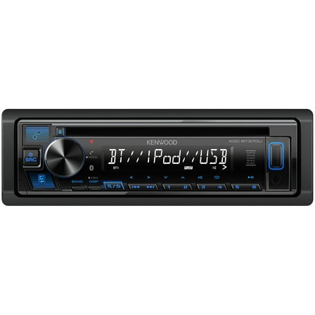 KENWOOD KDC-BT370U CD Car Stereo Receiver with Bluetooth, AM/FM Radio, Front High Power USB