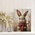thumbnail image 2 of Qisvanset 12x16 Inch Ballerina Bunny Canvas Wall Art, Elegant Rabbit Print Girl Kids Nursery Room Decor, 2 of 8