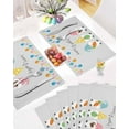 thumbnail image 5 of Easter Placemats Set of 4, Easter Eggs Gnomes Placemat for Dining Table Decorations, Carrot Bunny Rabbit Place Mats, Spring Table Mats for Kitchen Dinner Seasonal Holiday Party Decor, 5 of 6