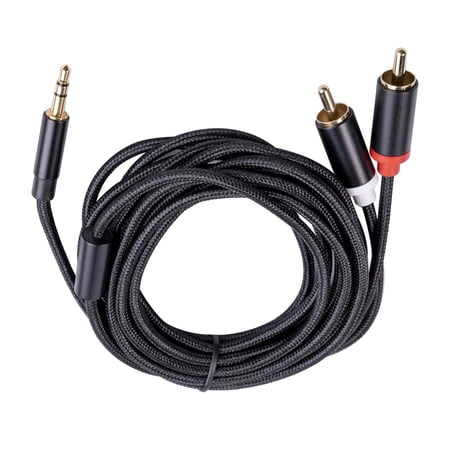 3,5 mm phono-hoofdtelefoon HiFi-stekkeraansluiting 2 3,5 mm