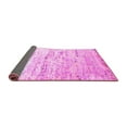 thumbnail image 2 of Ahgly Company Indoor Rectangle Abstract Pink Contemporary Area Rugs, 5' x 7', 2 of 4