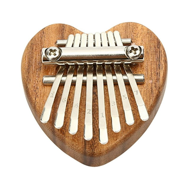 Big Save,HWRETIE Musical Instruments Clearance,8 Key Kalimba Exquisite Finger Thumb Piano Marimba Musical Good Accessory Christmas Gift
