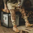 thumbnail image 4 of Pantalones cargo para hombre, pantalones ajustados para hombre, ropa de trabajo gris, novedad de 2025, ropa holgada estética, talla grande, algodón, alta calidad, Y2k, 4 of 5