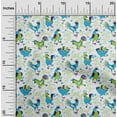 thumbnail image 2 of oneOone Polyester Spandex Light Green Fabric Rooster Cock Fabric For Sewing Printed Craft Fabric By The Yard 56 Inch Wide-ZS, 2 of 6