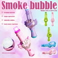 thumbnail image 3 of Smoke Bub-ble Machine & Elastic Wand, Colorful Smoke Bub-ble Machine, Interactive Fog Bub-bles Portable Elastic Wand,, 3 of 10