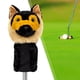thumbnail image 1 of Cartoon Golf Club Headcover Wood Head Cover, Soft Sleeves Long Neck Driver Woods Durable Plush Universal Protector for 460cc Driver Baoblaze Cubierta de la cabeza del palo de golf, 1 of 8