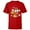 Red, variant on Disney Mickey & Minnie Ice Skating Gingerbread Holiday - Short Sleeve T-Shirt for Kids - Customized-Royal