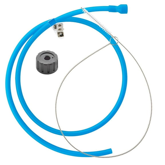 Giraffe Bottle Journey Starter Kit; Tube, Valve, Clip, Cap, Brush