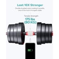 thumbnail image 4 of AICase Magnetic Charging Cable,(3FT) Super Organized Charging Magnetic Absorption Nano Data Cable for Phone 11/XS/XS Max/XR/X/8/8 Plus/7/7 Plus/6s/6s Plus/6/6 Plus/SE/5s/5c/5/Pad/Pod, 4 of 7