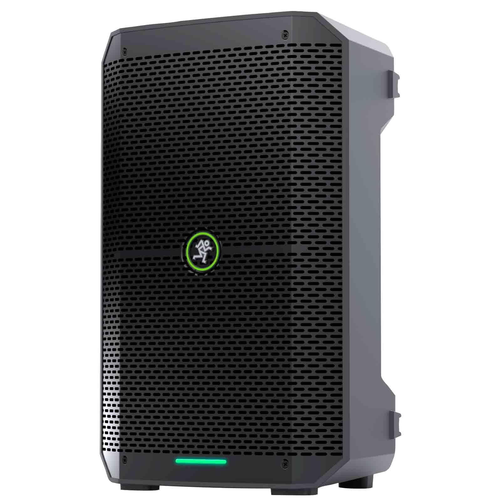 (2) Mackie Thump GO 8" Portable Battery-Powered Loudspeakers with Tripod Speaker Stands Package