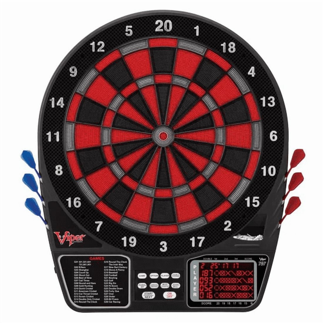Viper Metropolitan Dartboard Cabinet and Electronic Dartboard