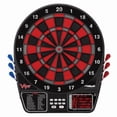 thumbnail image 3 of Viper Metropolitan Espresso Soft Tip Dartboard Cabinet, 797 Electronic Dartboard, and Dart Laser Line, 3 of 4