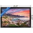 thumbnail image 3 of Wonders of the World - Camps Bay Wall Poster, 14.725" x 22.375", Framed, 3 of 3