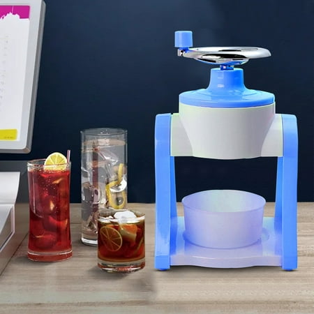 

Winter Savings Clearance! SuoKom New Shaved Ice Machine Manual Household Small Smoothie Machine Mini Hand Ice Crusher Continuous Ice Manual Ice Beating Machine