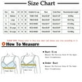 thumbnail image 3 of asdoklhq Sports Bras for Women,s Gathered Underwear Strapl Bra Front Closure Push Up Buckle Lift Bra No Underwire Cross-fit Underwear, 3 of 9