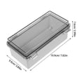 thumbnail image 2 of Soimiss Small Plastic Electrical Junction Box Outdoor with Weatherproof Seal for Cable Management, 2 of 7