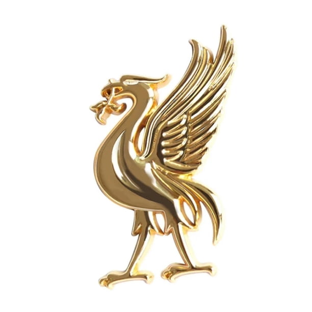 Autocollant Voiture Liverpool FC – Liver Bird Officiel, 7×7 Cm, Vinyle Brillant