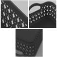 thumbnail image 3 of Zerdyne 12-Pack Mini Plastic Storage Baskets Tray with Handle, Gray Storage Tray, 3 of 7