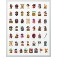 thumbnail image 3 of 35pcs-50pcs Pirate Stationery Stickers Adventure Kids Stickers  Cartoon Teacher Reward Stickers for Luggage Guitar Laptop, 3 of 8