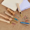 thumbnail image 2 of Embroidery Punch Needle Kits Adults Beginner 35PCS Punch Needle Embroidery Kits for Beginners Adjustable Punch Needle Tool Wooden Handle Embroidery Pen Punch Needle Cloth for Embroidery F, 2 of 7
