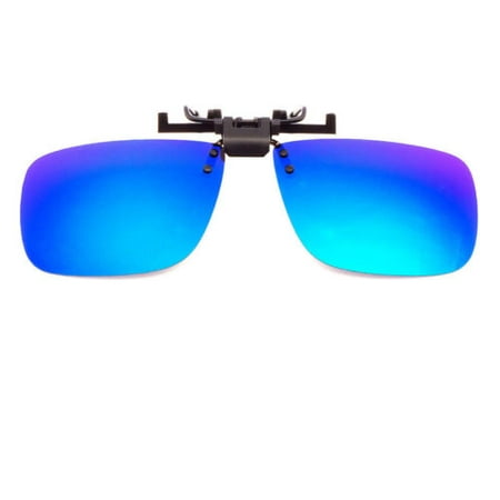 Polarized Flip Up Clip On Sunglasses 100% UV 400 Protection Fishing Men ...