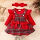 thumbnail image 2 of Conjunto de atuendo navideño FOCUTEBB para niña de 6 a 9 meses, 2 of 9