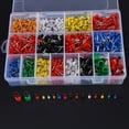 thumbnail image 3 of Kit De Terminales Aislados De Conector De Engarzado De Cobre Para Electricista, Taller, Garaje Automotriz, 2120 Uds., 3 of 7