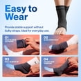 thumbnail image 6 of MODVEL Ankle Brace,  Pink,  XL, (2 Pack), 6 of 9