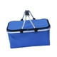 thumbnail image 3 of Cesta de picnic aislada, cesta de la compra, plegable, ligera, Oxford, multiusos Azul, 3 of 9