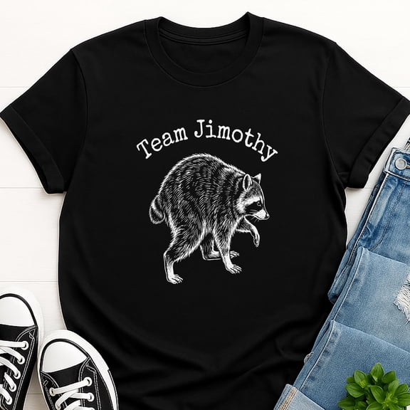 Team Jimothy Shirt, Seattle Raccoon T-Shirt, Viral Raccoon Tee, Funny Ballard Seattle Souvenir