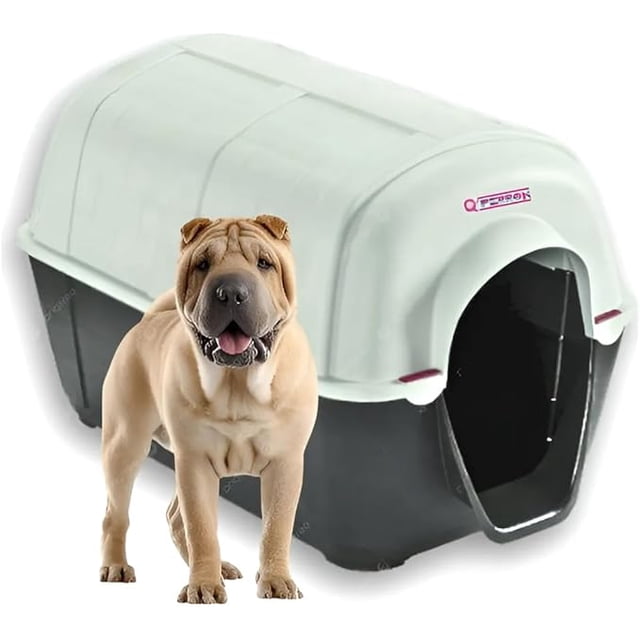Casa Para Perro Q Perrón Raza Mediana Tipo Iglú