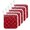 Red, variant on Red Christmas Snowflake Pot Holders for Kitchen Heat Insulation Potholder, Winter Snowflake Xmas Kitchen Pot Holders Sets Washable Oven Hot Pads Cloth Trivet for Cooking Baking 3 Pack