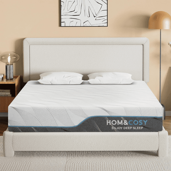 Extra Firm Full Mattress, 8/10 Inch Medium - Extra Firm Dual Sides Flippable Mattress for Back Pain