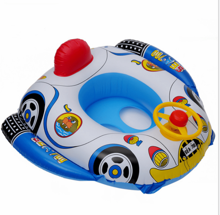 Details about   100% High quality Baby Kids toddler Swim seat Float Boat Ring Swimming Pool Baby 