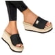 thumbnail image 4 of Amzcrzy Zapatos de mujer,Zapatos de mujer,Zapatillas de mujer, Sandalias casuales de moda para mujer, zapatos de cuña, zapatillas para exteriores Sandalias Mujer Zapatillas De Casa, 4 of 9