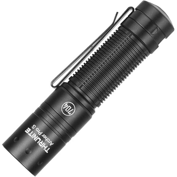 ZC Archer Pro S EDC Flashlight - Customized Edition with 704 Tactical, 1459 High Lumens Cool White LED, USB-C Rechargeable Flashlight with Tail Switch for Camping & Outdoor Use
