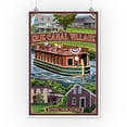thumbnail image 3 of Erie Canal Village, New York Views (12x18 Wall Art Poster, Room Decor), 3 of 3