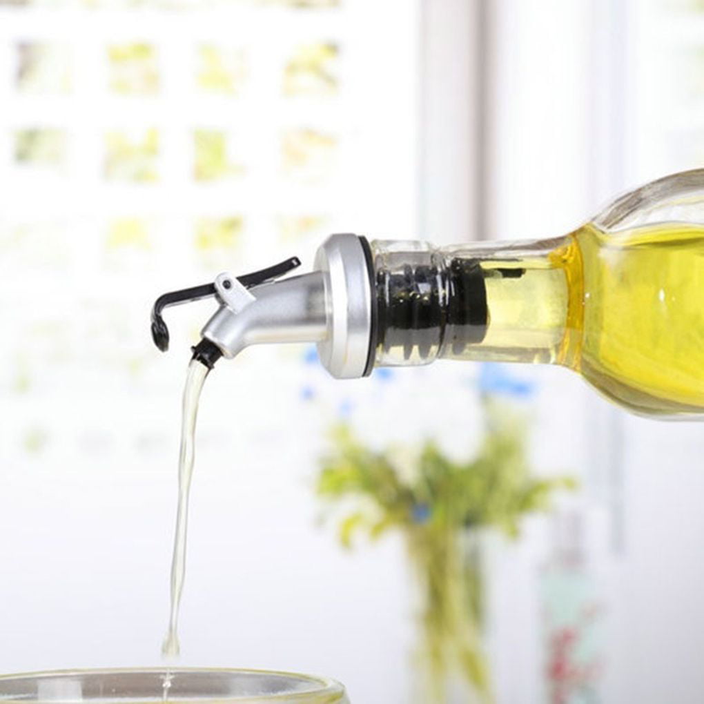 5XOlive Oil Sprayer Liquor Dispenser Wine Pourer Flip Top Stopper Kitchen  Gifts