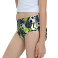 thumbnail image 7 of Pofeuu Football Print Soft Cotton Underwear Girls'Briefs Soft Undies, 7 of 7