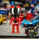 thumbnail image 3 of Figura de casco de motocicleta con motociclista | Modelo de aleación con articulaciones | Objeto de colección para exhibir en escritorio, estante o cueva de hombre, 3 of 6