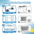 thumbnail image 6 of SERAY 55-65" Kids Trampoline with Safety Enclosure & Mini Balls, Indoor/Outdoor Fun for Toddlers, Durable, Quiet, and Safe Bouncing Toy for Boys and Girls, 6 of 6