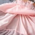 thumbnail image 6 of Franhais Toddler Baby Girls Chiffon Dress Sleeveless Lace Backless A-Line Tulle Gown Formal Dress, 6 of 9