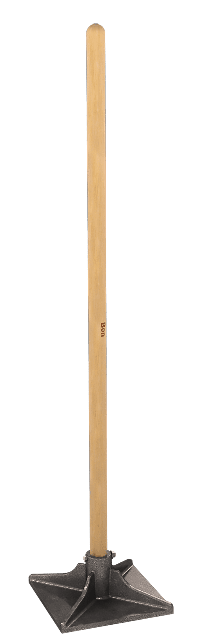 Bon 12356 Dirt Tamper 8 inch X 8 inch head with 48 inch Wooden