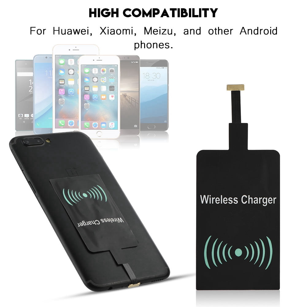 OTVIAP Wireless Charger Receiver,Wireless Charger Receiver Universal Qi ...
