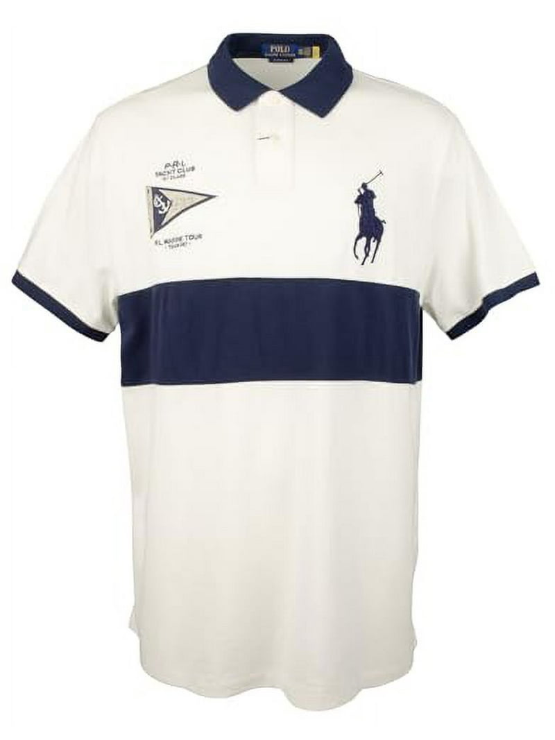 Men's Classic Fit PRL Yacht Club Polo Shirt XX-Large - Walmart.com