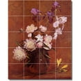 thumbnail image 1 of Ceramic Tile Mural-Henri Fantin-Latour Flowers Floor Tile Mural 5. 24" w x 30" h using (20) 6 x 6 ceramic tiles, 1 of 3