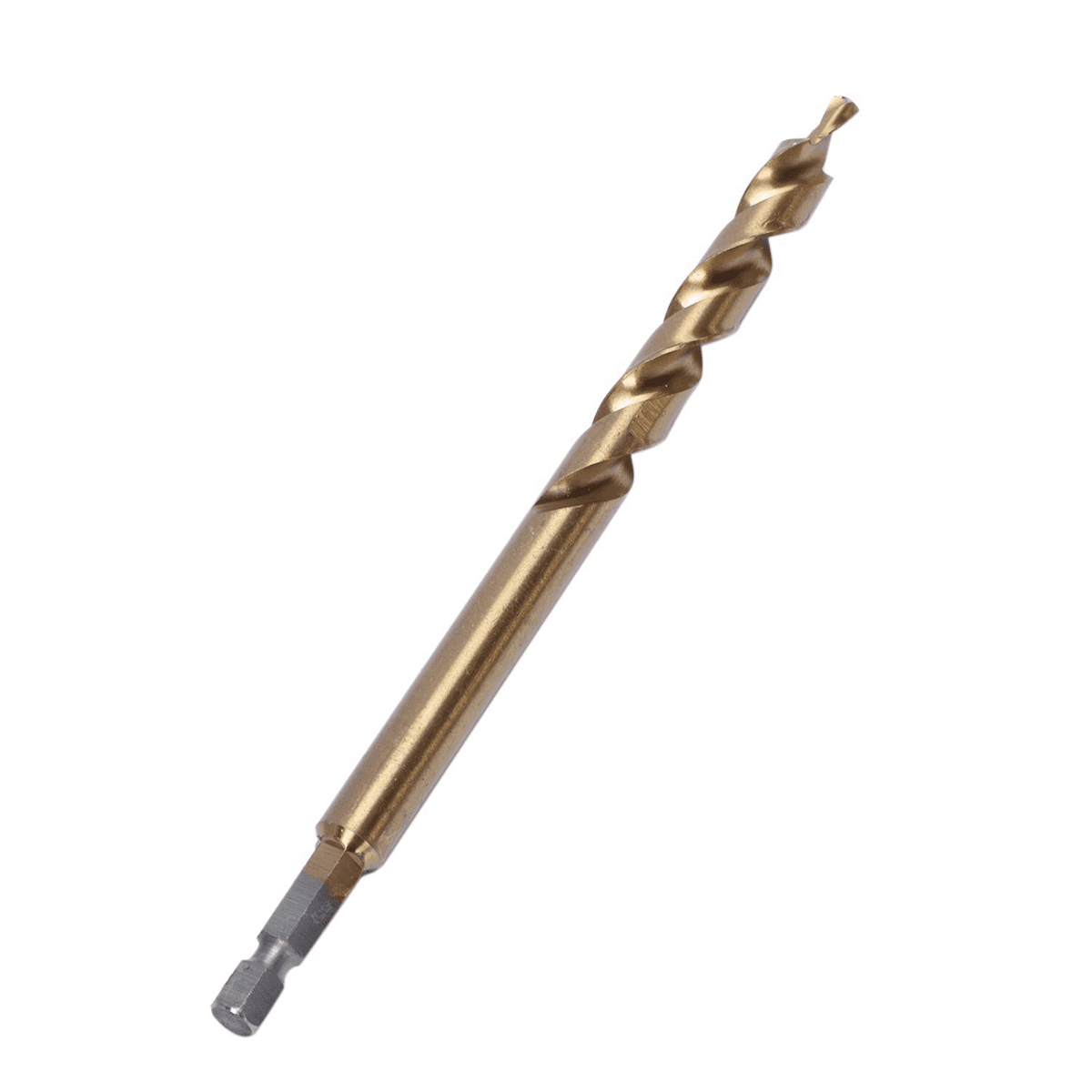 6Pcs 1/4 Inch Hex Shank Pocket Hole Drill Bit + 3/8(9.5mm)Replacement Twist Step Drill Bit with Depth Stop Collar