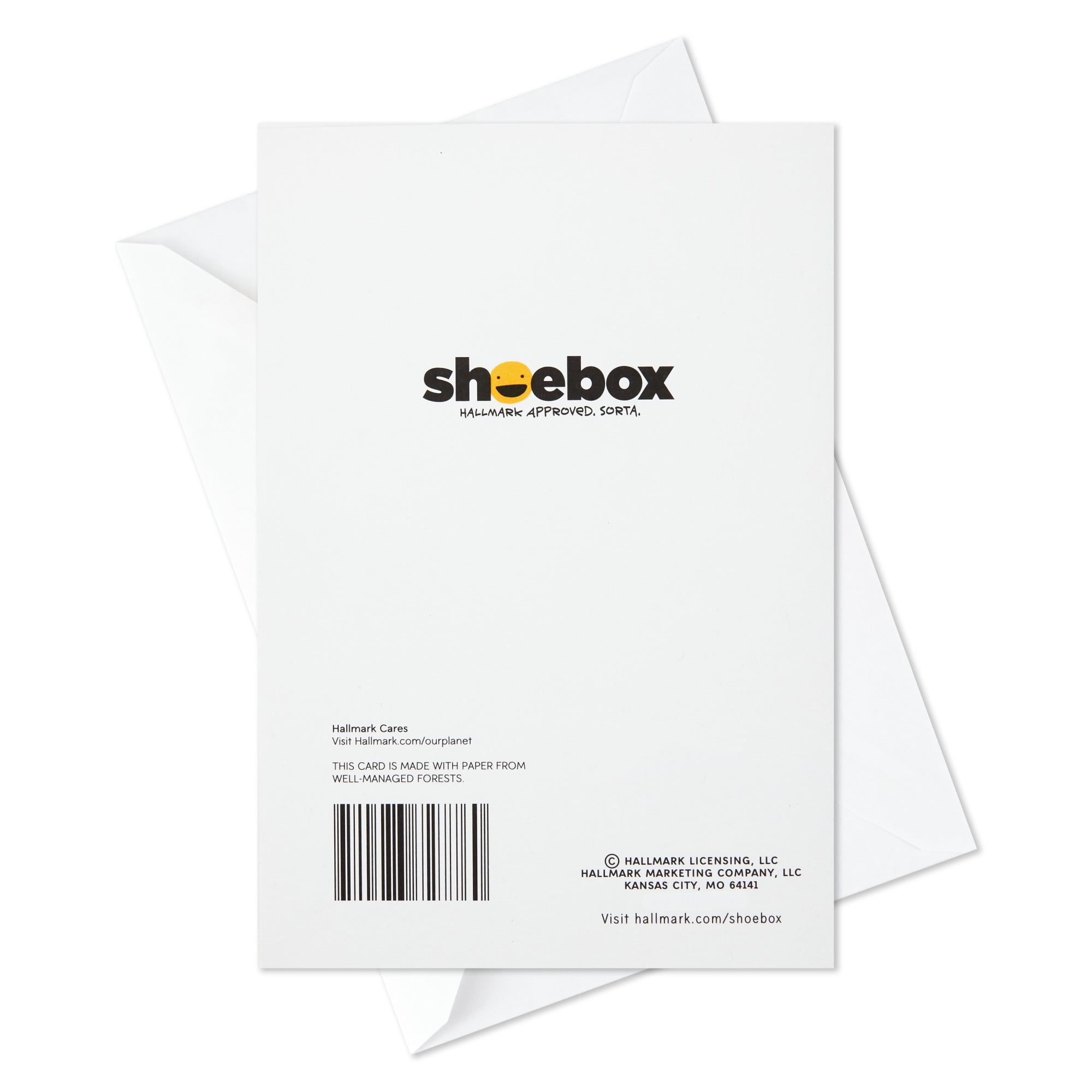Hallmark Shoebox Funny Birthday Card (Don't Think, Just Celebrate)