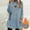 Blue, variant on Goodtrade8 Womens Shirts Fleece Warm Long Sleeve Pullover Dressy Holiday Crew Neck Tops for Women Winter