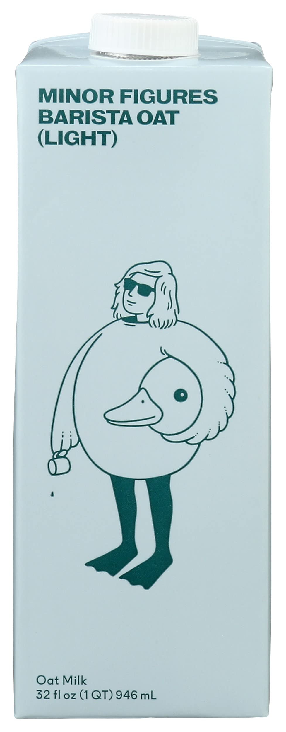 Minor Figures Light Oat Milk, Barista Quality, 32 Fl oz x 6 Cartons